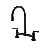 Torneira de cozinha flexivel misturador duplo comando Itaguari Pingoo.casa - Preto Torneira de cozinha flexivel misturador duplo comando Itaguari Pingoo.casa - Preto