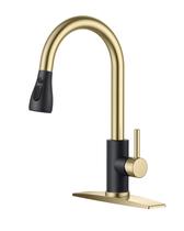 Torneira de cozinha FORIOUS High Arc Single Handle Black Gold