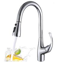 Torneira De Cozinha Goumert Extensivel Pia Bancada Luxo Monocomando Agua Quente Fria 3 Modos Jatos 360 Graus Moderna