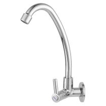 Torneira de Cozinha Higo para Parede - Abs Cromado 2060 C60 Bica Alta 1/4 Vt