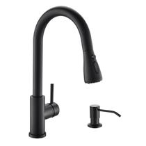 Torneira de cozinha Kicimpro Matte Black 3 Modes Pull-Down Torneira de cozinha Kicimpro Matte Black 3 Modes Pull-Down