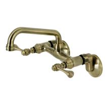 Torneira de Cozinha Kingston Brass Kingston 15 cm Ajustável para Parede