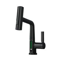 Torneira De Cozinha Moderna Com Display Digital Inteligente, Misturador De Água Quente E Fria,