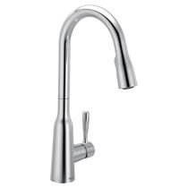 Torneira de cozinha Moen Orivesi Chrome One-Handle High Arc