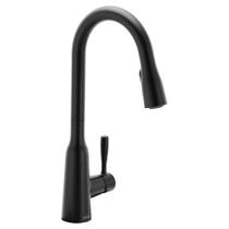 Torneira de cozinha Moen Orivesi Matte Black com Power Boost 87891BL
