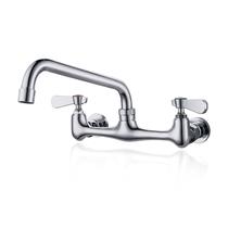Torneira de cozinha Phivan Commercial de 20 cm para montagem na parede central cromada Torneira de cozinha Phivan Commercial de 20 cm para montagem na parede central cromada