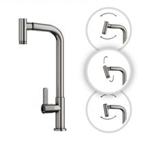 Torneira de Cozinha Siena Aço Inox 304 GoldenX