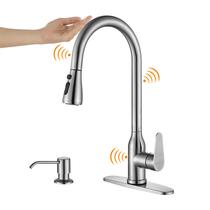 Torneira de cozinha Touch KEER Smart com pulverizador suspenso
