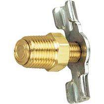 Torneira de drenagem Plews Tru-Flate 1/4" NPT Brass