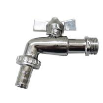 Torneira de Esfera Jardim Borboleta Cromada 1/2