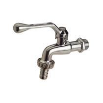 Torneira de Esfera Jardim ou Tanque Cromada 1/2" x 3/4"