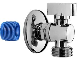 Torneira De Esfera Maquina Lavar Cromado 1/2 E 3/4 Blukit