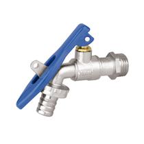 Torneira de Esfera Metal Cadeado Jardim 2 em 1 Adaptador 1/2 ou 3/4 Registro