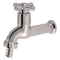 Torneira De Jardim C/ Bico Abs Cromado Slim Parede 1/4 V Torneira De Jardim C/ Bico Abs Cromado Slim Parede 1/4 V