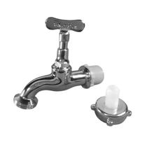 Torneira de Jardim Cromada 1128 1/2 x 3/4 Unifix