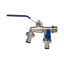 Torneira De Jardim De Latão De 1/2 Polegada Com Válvula De Esfera De Alavanca De Fácil Abertura E