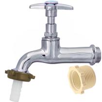 Torneira De Jardim Longa Lavanderia Tanque De Bico Mangueira Metal Cromada 1/2X3/4 Polegada Iguatemi Torneira De Jardim Longa Lavanderia Tanque De Bico Mangueira Metal Cromada 1/2X3/4 Polegada Iguatemi