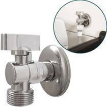 Torneira De Jardim Tanque Registro Esfera ½ X 34 Maquina Lavar Louça Roupa ¼ De Volta Torneira Esferica Borboleta Metal Cromado Multiuso Torneira De Jardim Tanque Registro Esfera ½ X 34 Maquina Lavar Louça Roupa ¼ De Volta Torneira Esferica Borboleta Metal Cromado Multiuso