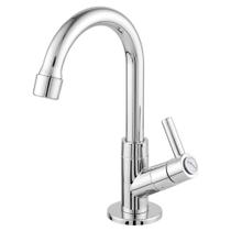 Torneira de Lavatorio Higo Abs Cromado - 2190 C60 Bica Alta 1/4 Volta