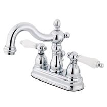 Torneira de lavatório Kingston Brass Heritage KB1601PL 4" cromado polido Torneira de lavatório Kingston Brass Heritage KB1601PL 4" cromado polido