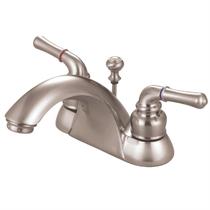Torneira de lavatório Kingston Brass Naples Centerset de 4 polegadas