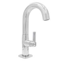 Torneira De Lavatório Lavabo Cuba Mesa Banheiro Em ABS Cromado Design Moderna De 1/4 De Volta Durável Alta Qualidade Prática Elegante Iguatemi