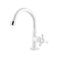 Torneira de Lavatório Mesa Bica Alta Pacific VI Branca - Viqua