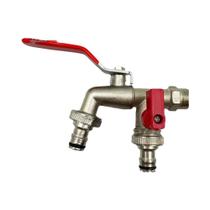 Torneira De Liga De Zinco De 12 Polegadas Com Roscas Internas E Externas E Alavanca Para Fácil Torneira De Liga De Zinco De 12 Polegadas Com Roscas Internas E Externas E Alavanca Para Fácil