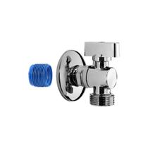 Torneira de máquina de lavar de esfera cromado 1/2" blukit