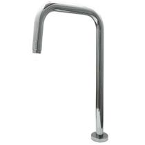 Torneira De Mesa Alta Tubo Redondo 23mm Modelo U Cromada 1242 - 772198 - Stoc