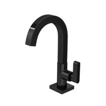 Torneira de mesa bica alta para lavatório Deca Soul 1198 Black Noir