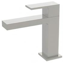 Torneira de Mesa Bica Baixa para Lavatório Madrid Jiwi Aço Escovado