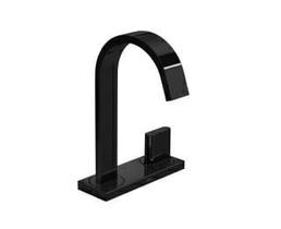 Torneira de Mesa com Chapa Bica Alta para Lavatório Polo Black Noir - Deca - 1191.BL33.NO - Unitário