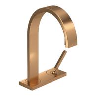 Torneira de Mesa com Chapa Bica Alta para Lavatório Stick Red Gold - Deca 1191.GL84.RD