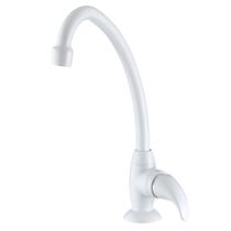 Torneira de Mesa para Cozinha Bica Móvel Branca 1167 F56 - 7111005 - LORENZETTI