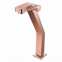 Torneira de Mesa para Lavatorio Bica Alta Stillo Cobre Escovado - Docol Torneira de Mesa para Lavatorio Bica Alta Stillo Cobre Escovado - Docol