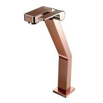 Torneira de Mesa para Lavatorio Bica Alta Stillo Cobre Polido - Docol Torneira de Mesa para Lavatorio Bica Alta Stillo Cobre Polido - Docol