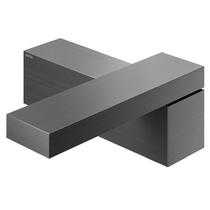 Torneira de Mesa para Lavatório - Docol - Giro - Grafite Escovado - 90010147070 - Unitário