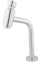 Torneira De Mesa Para Lavatório Fechamento Automático Impermatic Cromada Imperatriz