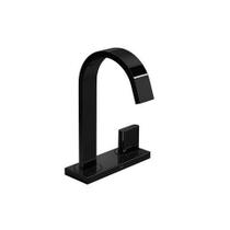 Torneira de Mesa para Lavatório Polo Com Chapa Black Noir - Deca