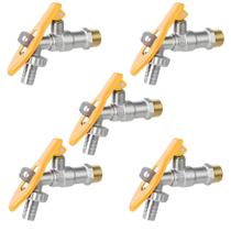 Torneira De Metal Com Porta Cadeado Jardim Quintal 1/2 05Un