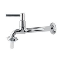 Torneira De Metal P/ Tanque 1158 C/ Bico 18 Cm 1/4 Volta C-66 Cód. 9130 Torneira De Metal P/ Tanque 1158 C/ Bico 18 Cm 1/4 Volta C-66 Cód. 9130