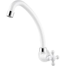 Torneira de parede bica movel para cozinha maruja branco - VIQUA Torneira de parede bica movel para cozinha maruja branco - VIQUA