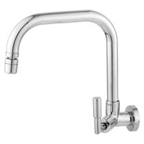 Torneira De Parede C/Arejador Articulado Metal Shine Thin 2028 Leão Torneira De Parede C/Arejador Articulado Metal Shine Thin 2028 Leão