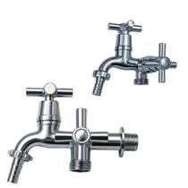 Torneira de Parede com 2 Saídas Independentes Ideal para Lavanderia Moderna Torneira de Parede com 2 Saídas Independentes Ideal para Lavanderia Moderna