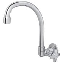 Torneira De Parede Com Bica Móvel Cromada Max Deca 1168.C34 Torneira De Parede Com Bica Móvel Cromada Max Deca 1168.C34