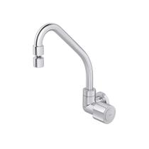Torneira de Parede com Bica Móvel para Cozinha Targa Cromado Torneira de Parede com Bica Móvel para Cozinha Targa Cromado