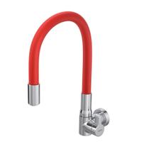 Torneira De Parede Hydra Hydramotion Com Bica Flexível 1/2Pol Vermelho