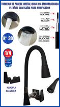 Torneira De Parede Metal Bica 3/4 C Saída Purificador Agua