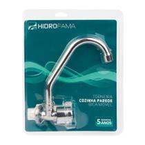 Torneira de Parede para Cozinha 1167 C40 1/2" Cromado Hidrofama